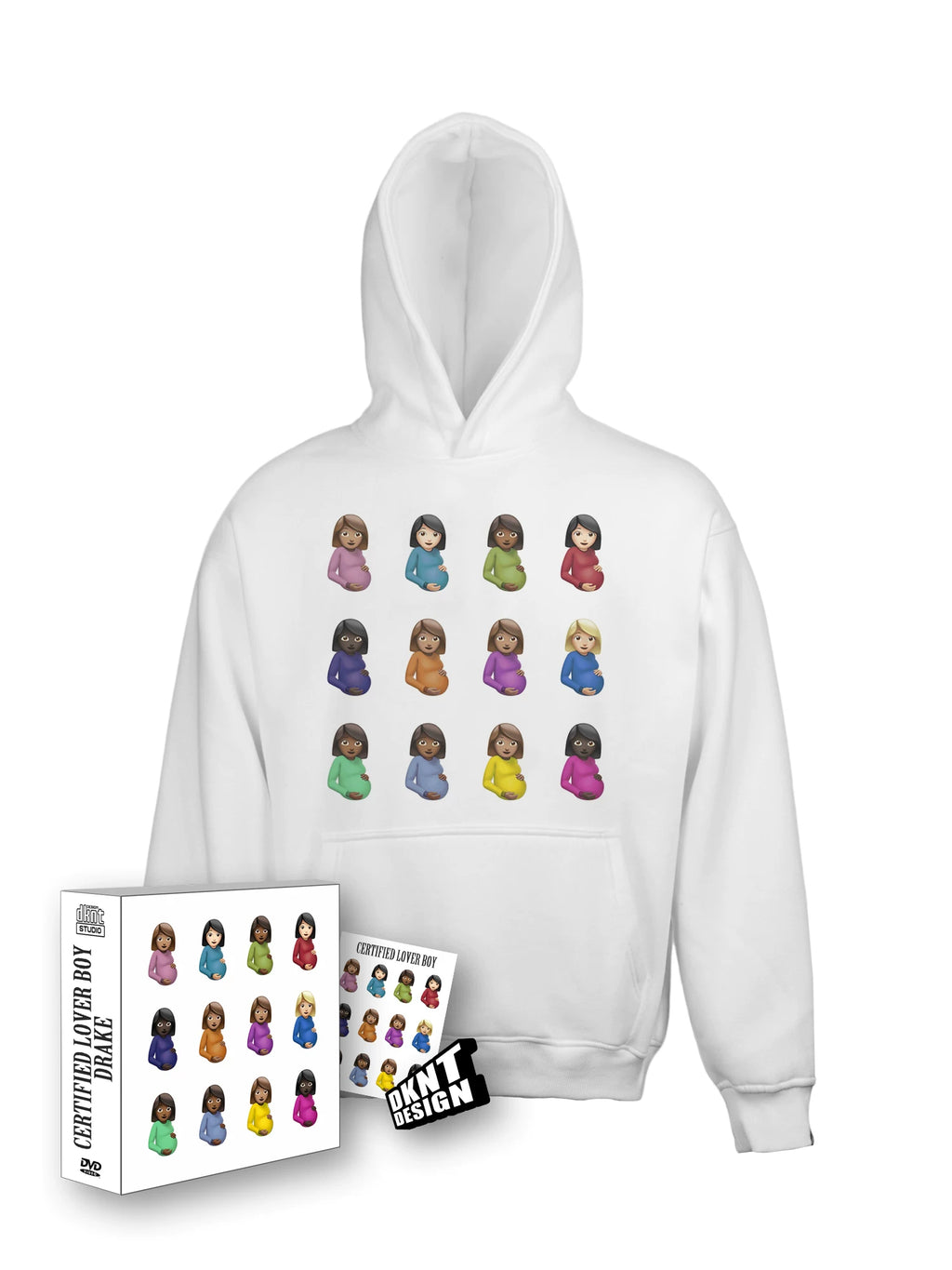Unisex Certified Lover Boy Fleece Hoodie