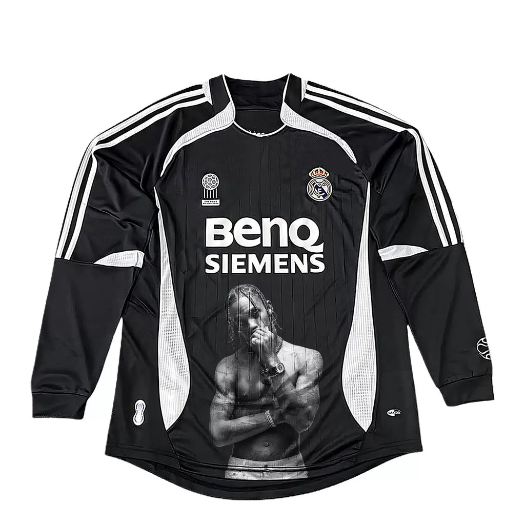 Unisex Retro Blokecore Long-Sleeve Football Jersey