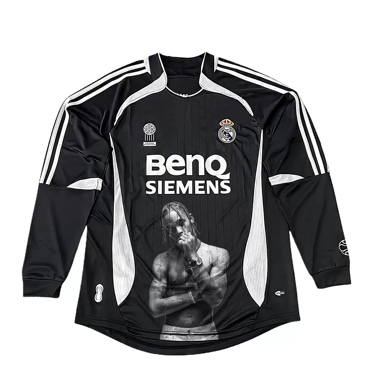 Unisex Retro Blokecore Long-Sleeve Football Jersey
