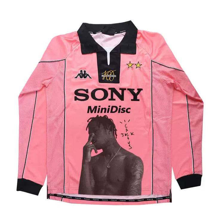 Unisex Retro Blokecore Long-Sleeve Football Jersey
