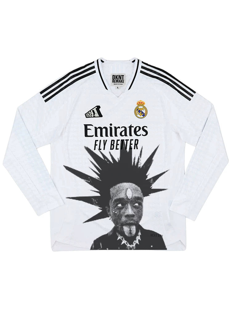 Unisex Rapper Graphic Hip Hop Loose Soccer Jersey T-Shirt