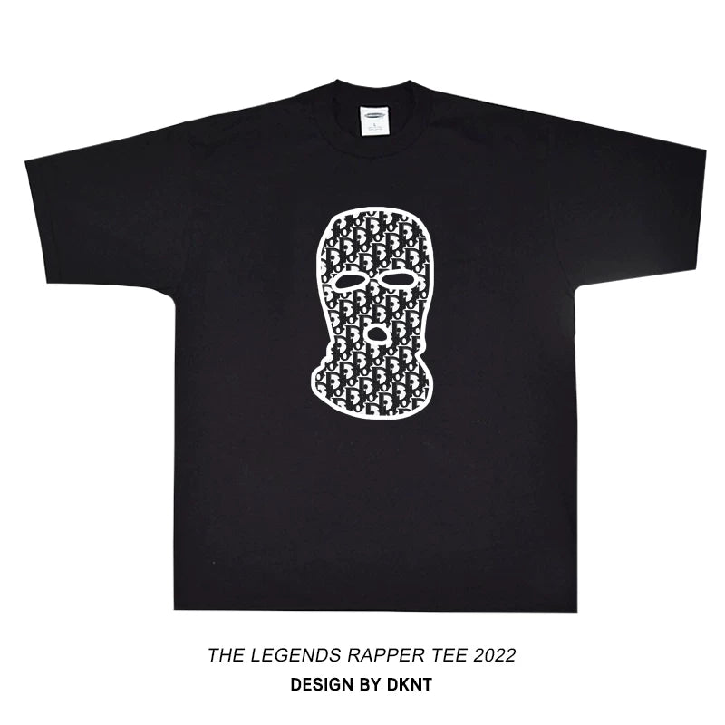 Unisex Vintage Hip Hop Loose Short Sleeve T-Shirt
