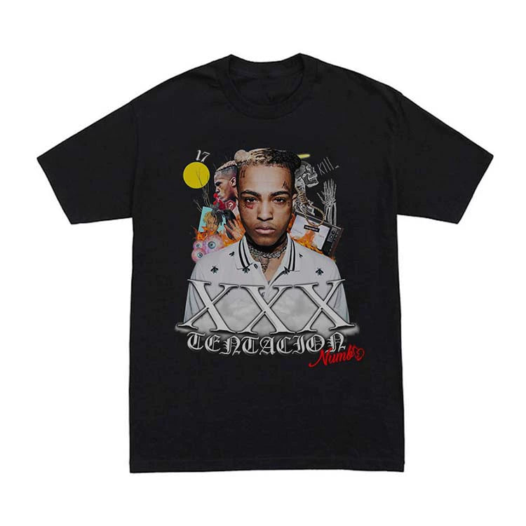 Unisex Hip Hop Vintage Heavyweight Cotton T-Shirt