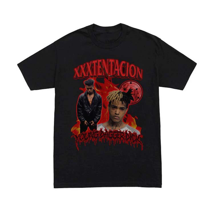 Unisex Hip Hop Vintage Heavyweight Cotton T-Shirt