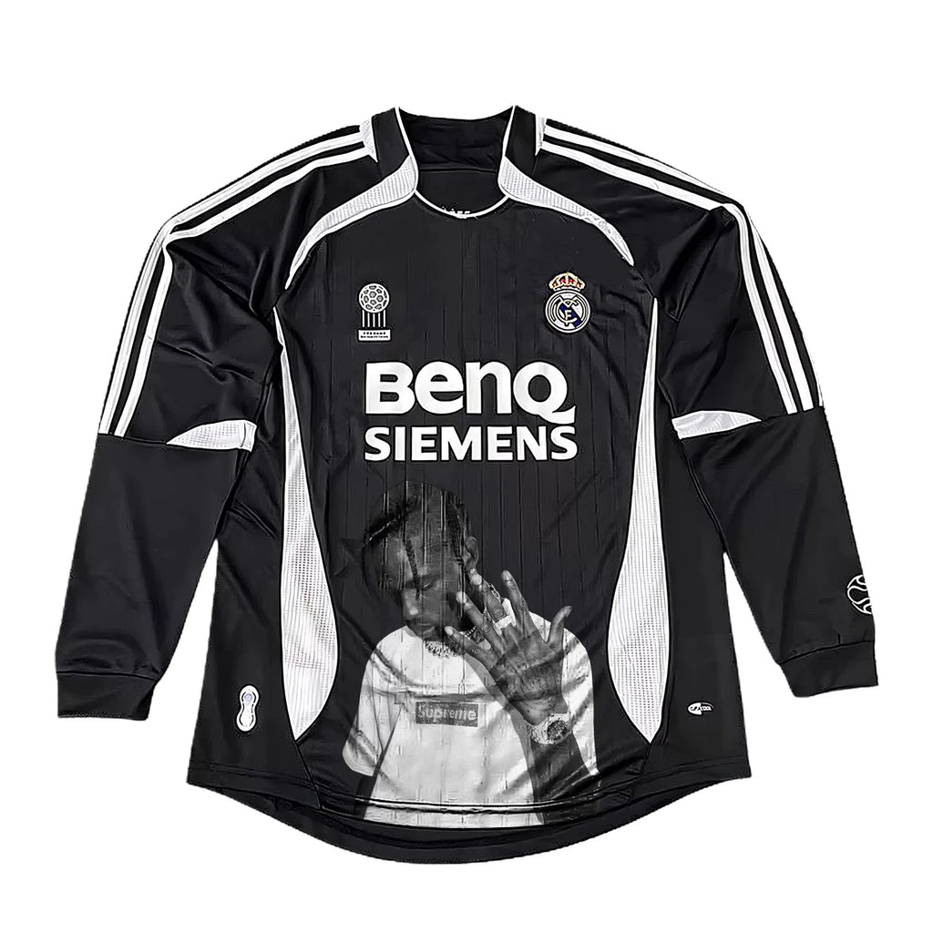 Unisex Retro Blokecore Long-Sleeve Football Jersey