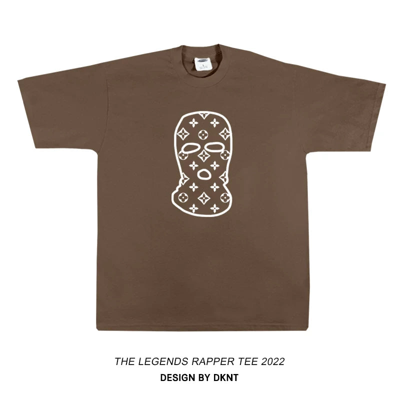 Unisex Vintage Hip Hop Loose Short Sleeve T-Shirt