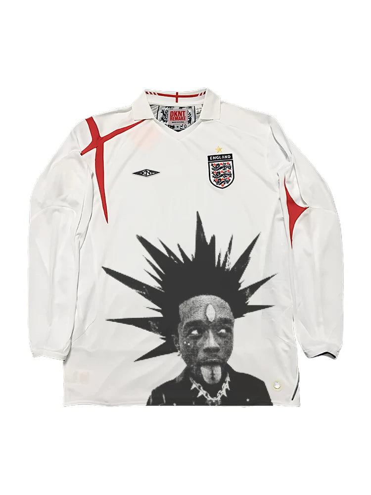 Unisex Rapper Graphic Remake Football Jersey Short-Sleeve T-Shirt