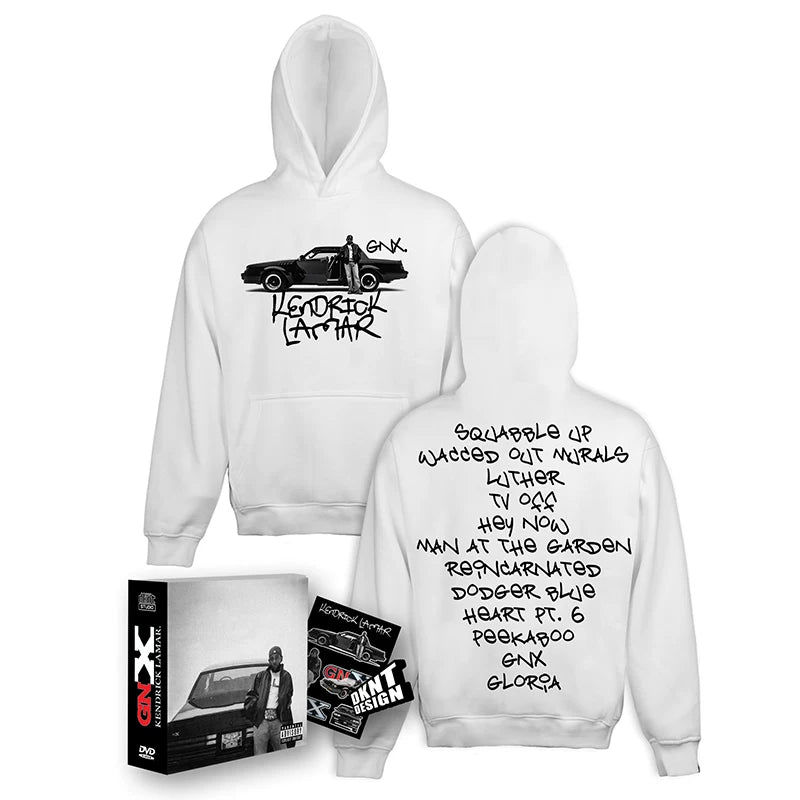 Unisex Kendrick Lamar GNX SZA Graffiti Fleece Hoodie
