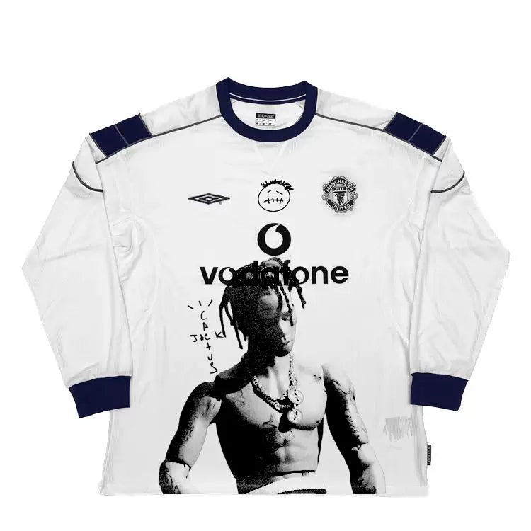 Unisex Retro Blokecore Long-Sleeve Football Jersey