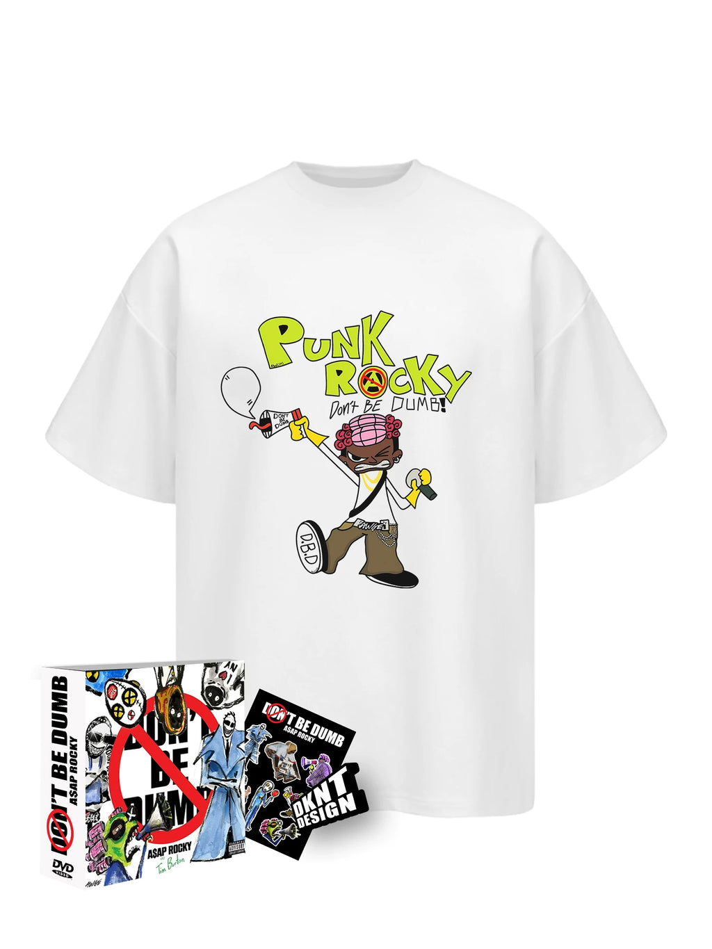 Unisex DONT BE DUMB A$AP ROCKY Heavyweight Cotton T-Shirt