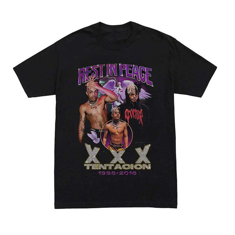 Unisex Hip Hop Vintage Heavyweight Cotton T-Shirt