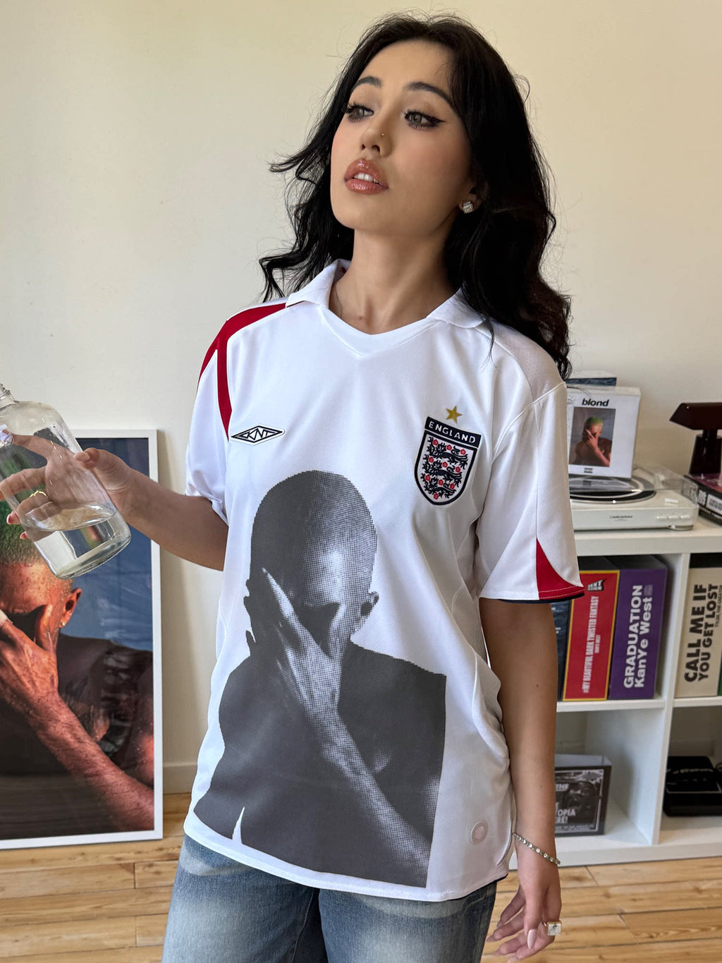 Unisex Rapper Graphic Remake Football Jersey Short-Sleeve T-Shirt