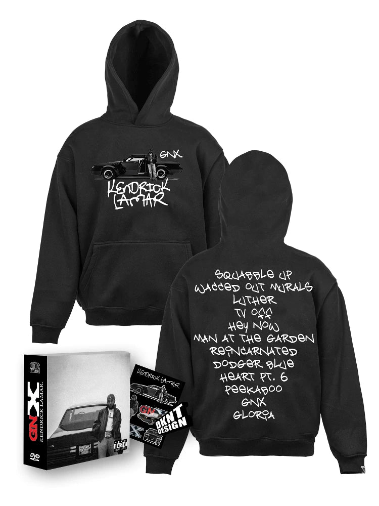 Unisex Kendrick Lamar GNX SZA Graffiti Fleece Hoodie