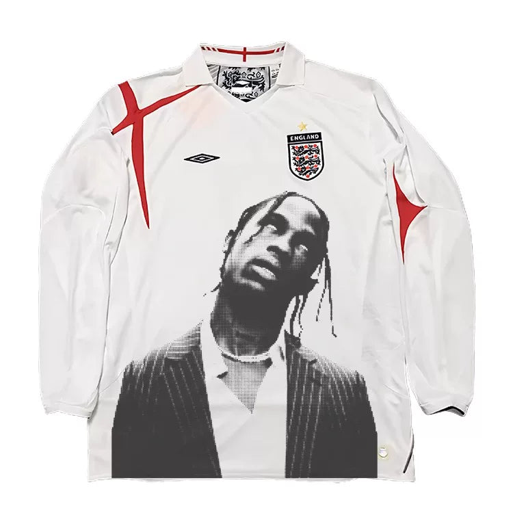 Unisex Retro Blokecore Long-Sleeve Football Jersey