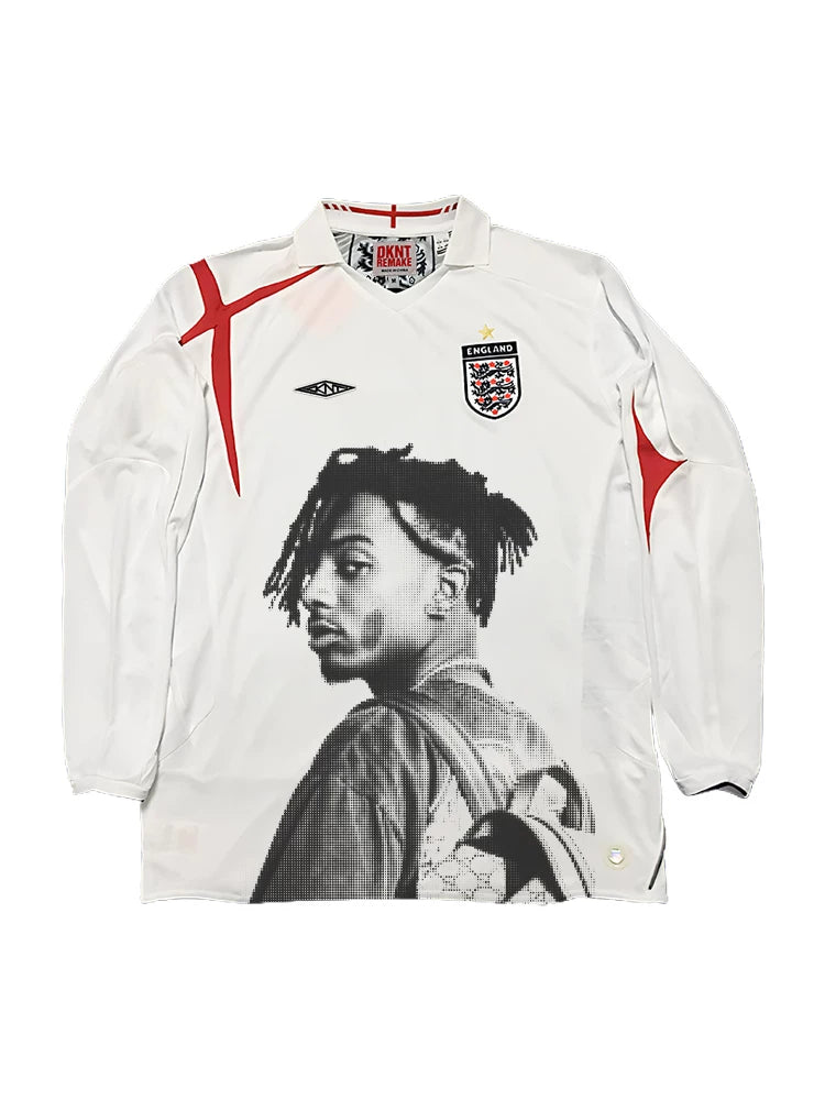Unisex Rapper Graphic Remake Football Jersey Short-Sleeve T-Shirt