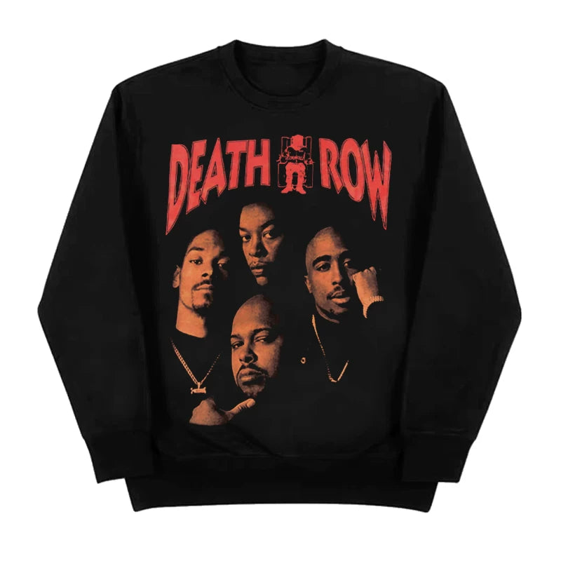 Unisex Rap Graphic Long Sleeve T-Shirt