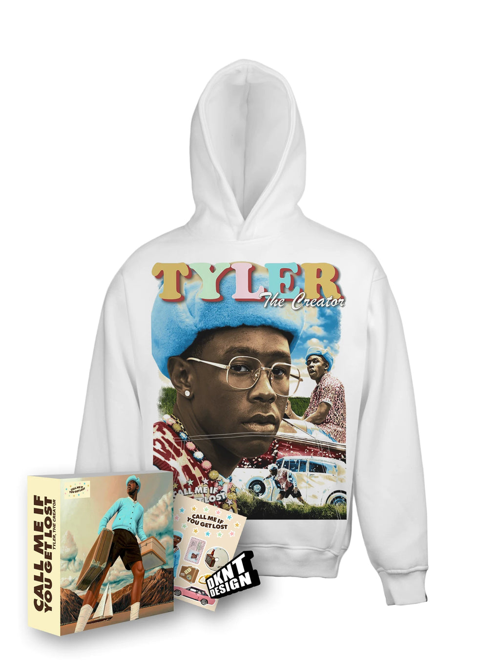 Unisex Tyler The Creator Call Me Fleece Pullover Hoodie