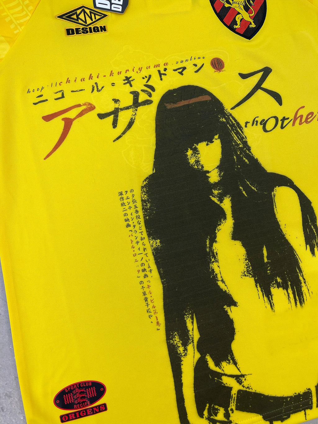 Unisex Hip-Hop Football Jersey Short-Sleeve T-Shirt Yellow