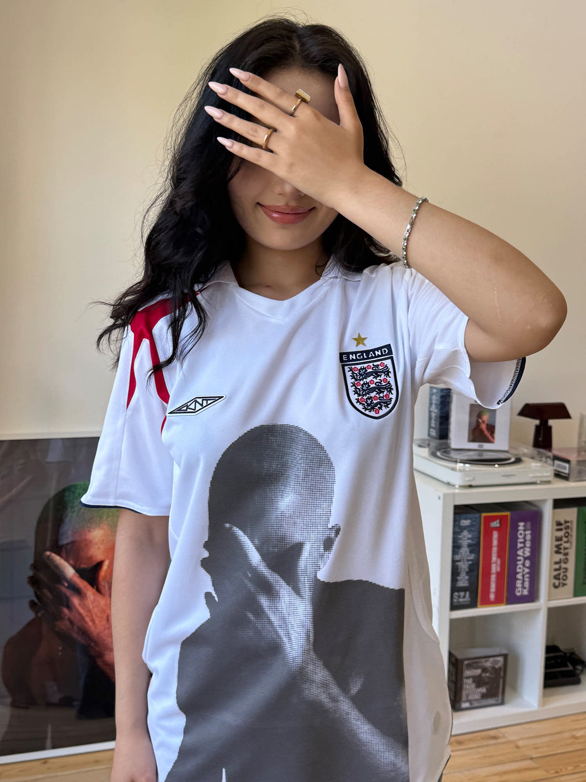 Unisex Rapper Graphic Remake Football Jersey Short-Sleeve T-Shirt
