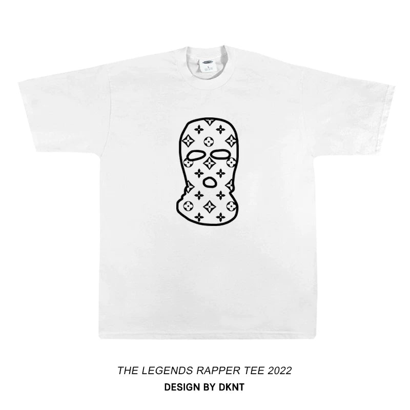 Unisex Vintage Hip Hop Loose Short Sleeve T-Shirt