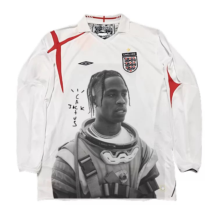 Unisex Retro Blokecore Long-Sleeve Football Jersey