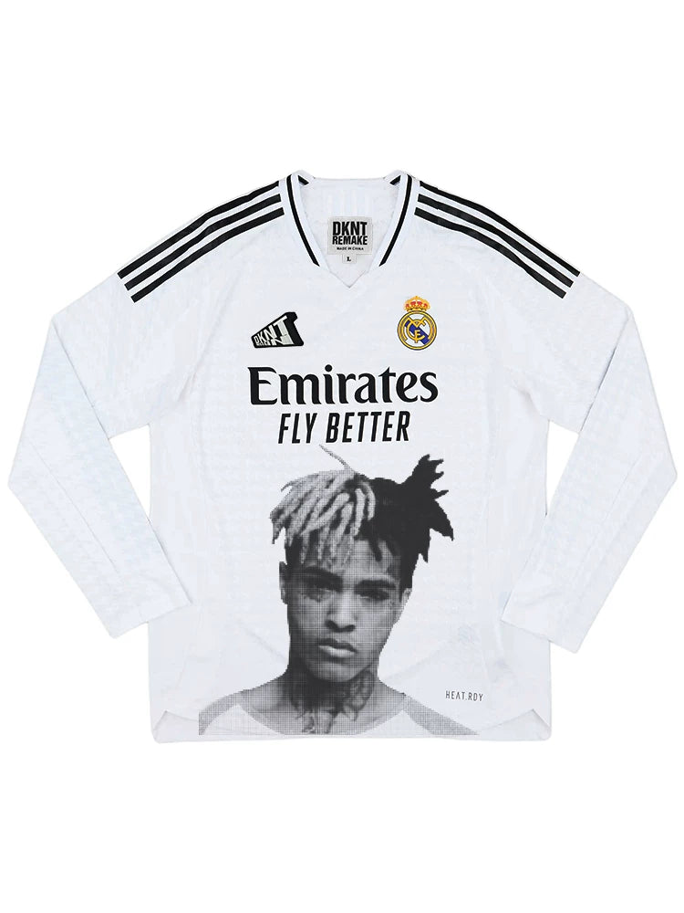 Unisex Rapper Graphic Hip Hop Loose Soccer Jersey T-Shirt