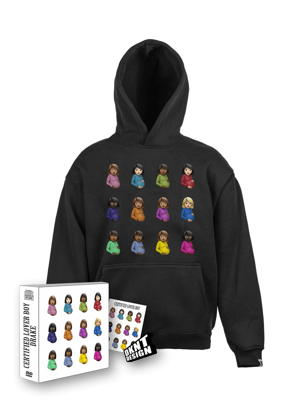 Unisex Certified Lover Boy Fleece Hoodie