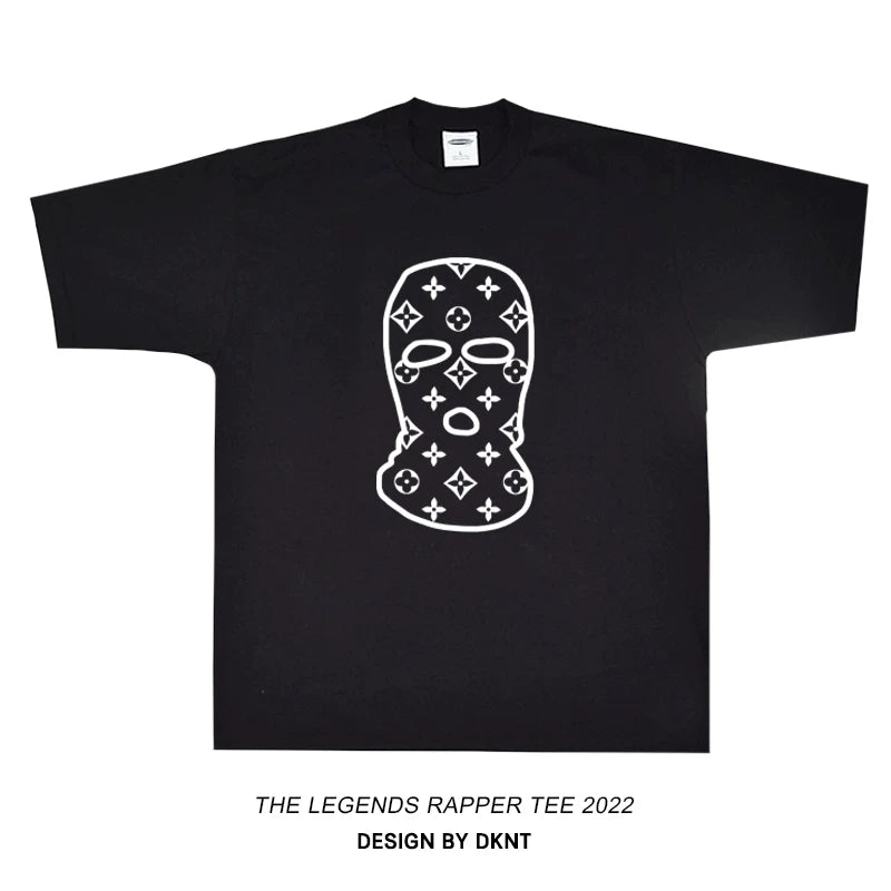 Unisex Vintage Hip Hop Loose Short Sleeve T-Shirt