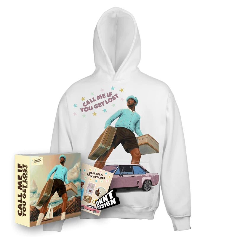 Unisex Tyler The Creator Call Me Fleece Pullover Hoodie