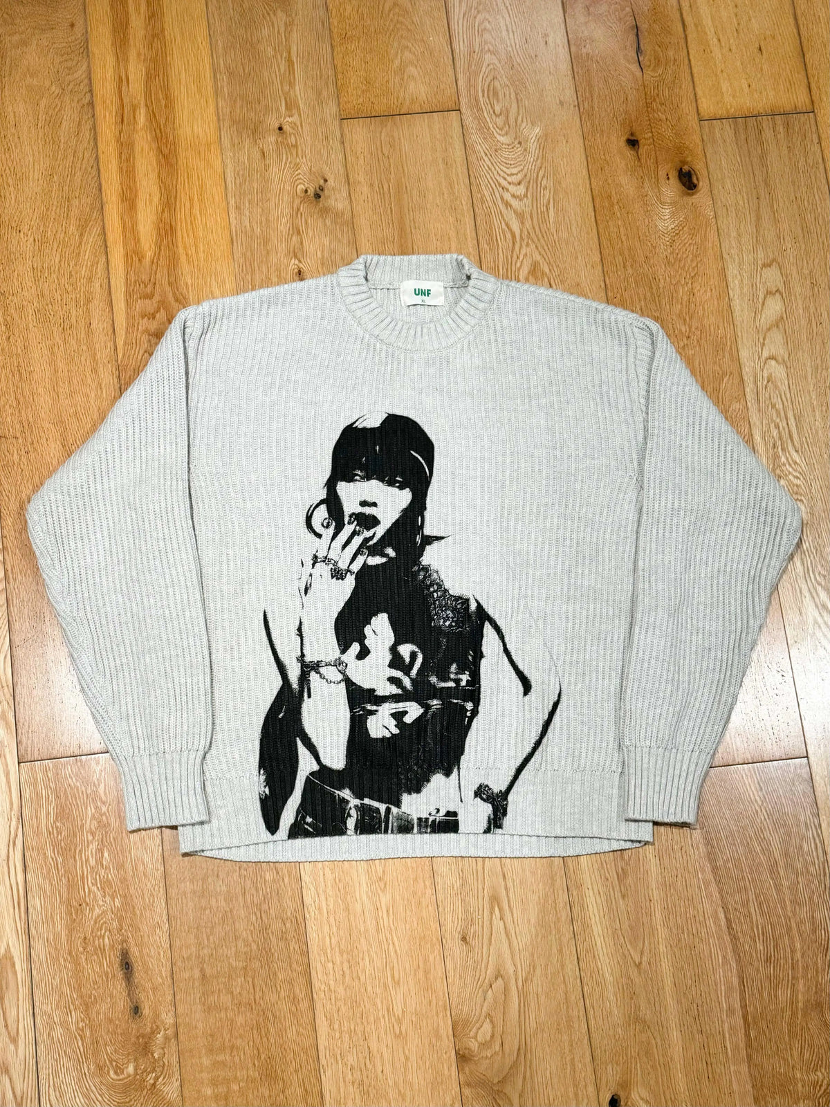 Unisex BLACKPINK Pure Cotton Knitted Retro Sweater