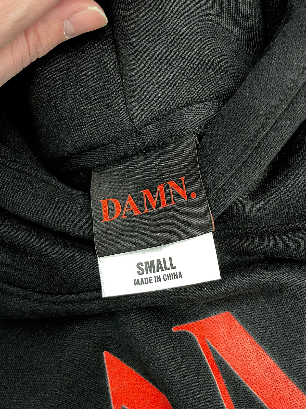 Unisex DAMN Album Fleece Pullover Hoodie