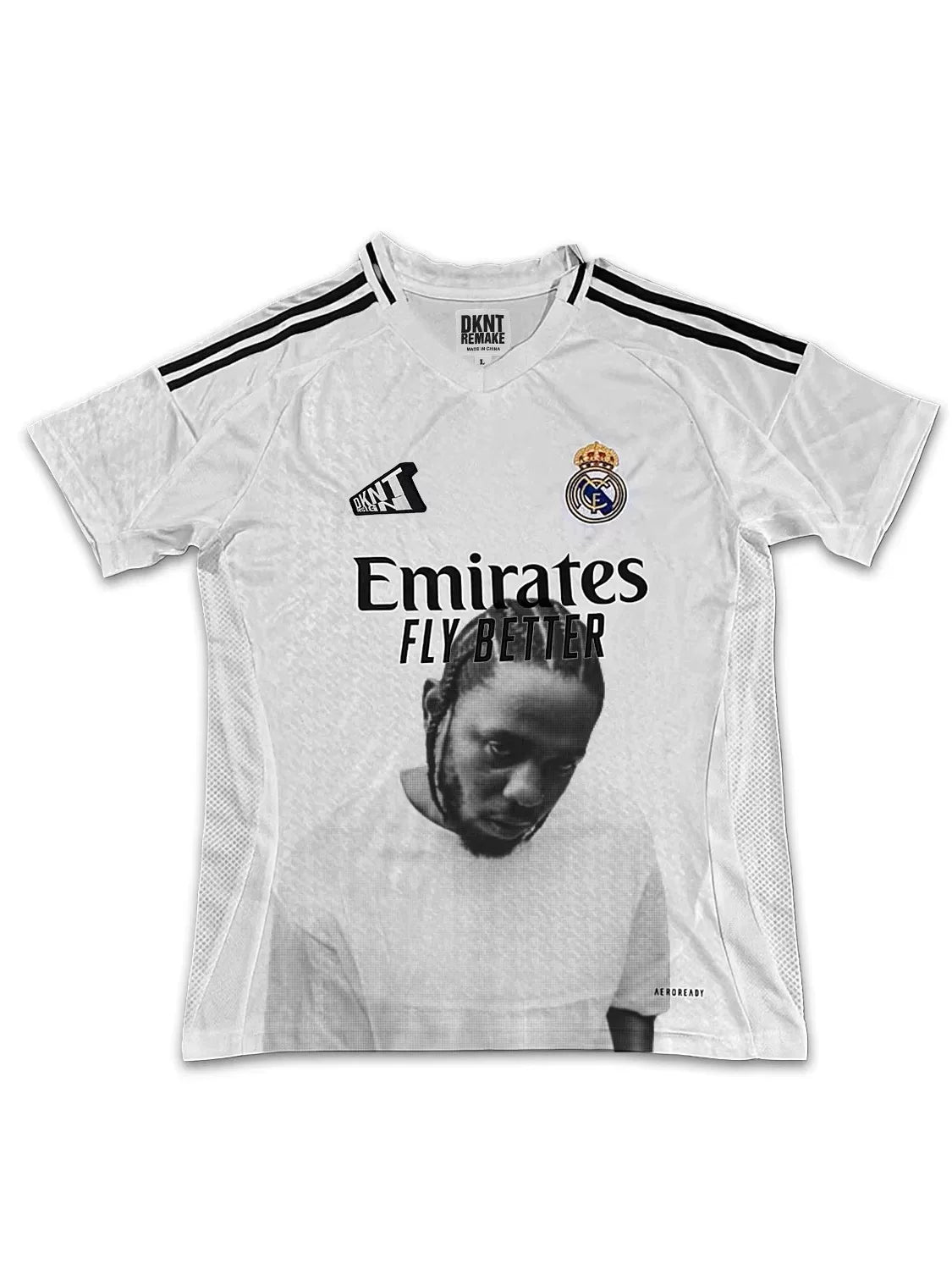 Unisex Rapper Graphic Hip Hop Loose Soccer Jersey T-Shirt