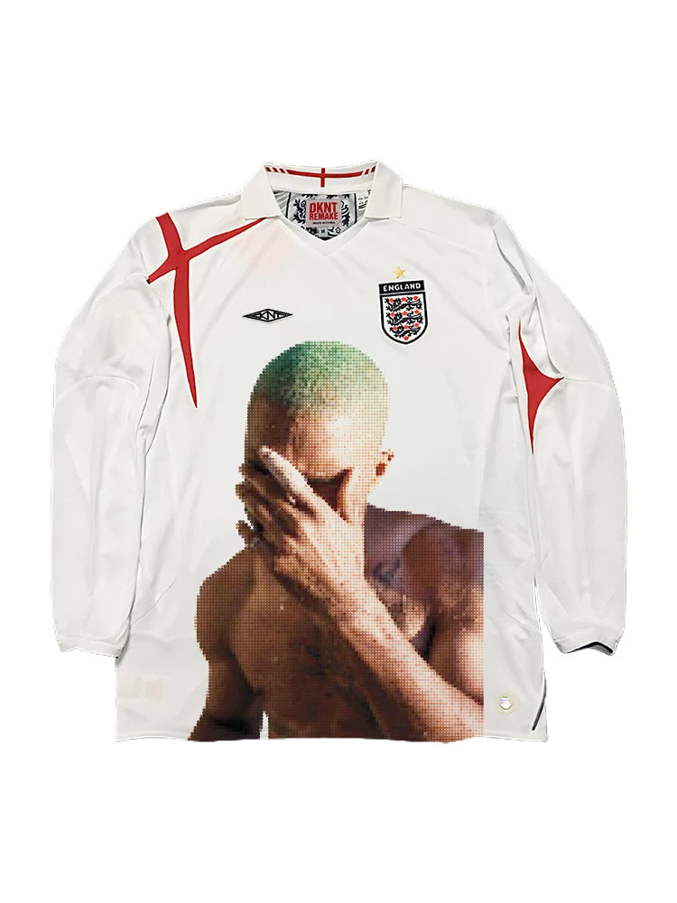 Unisex Rapper Graphic Remake Football Jersey Short-Sleeve T-Shirt