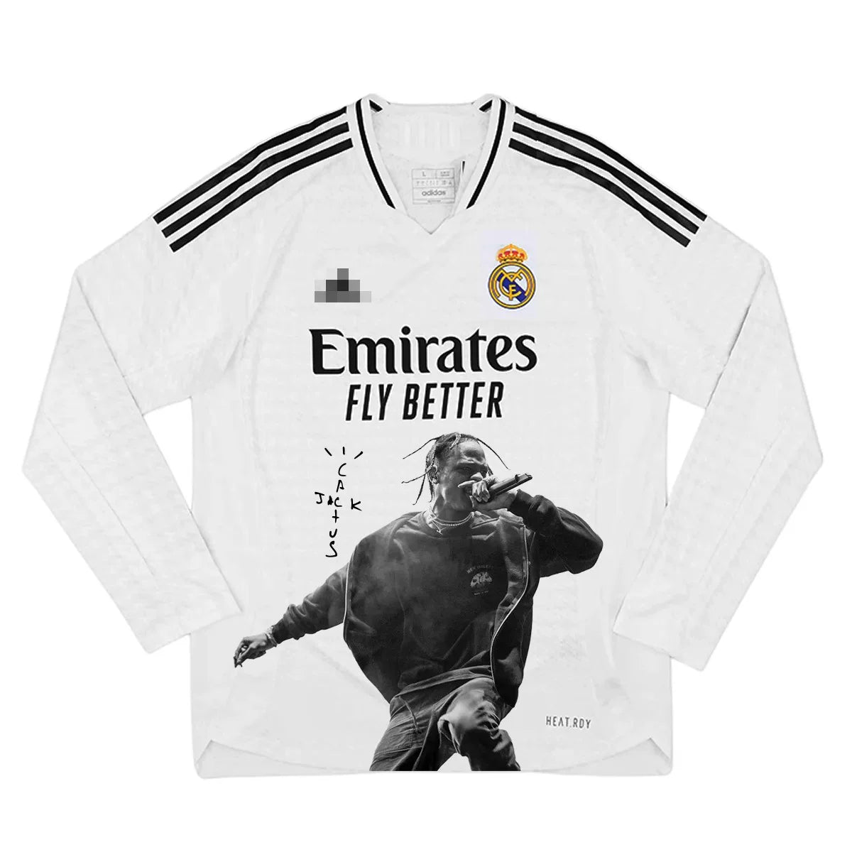 Unisex Retro Blokecore Long-Sleeve Football Jersey