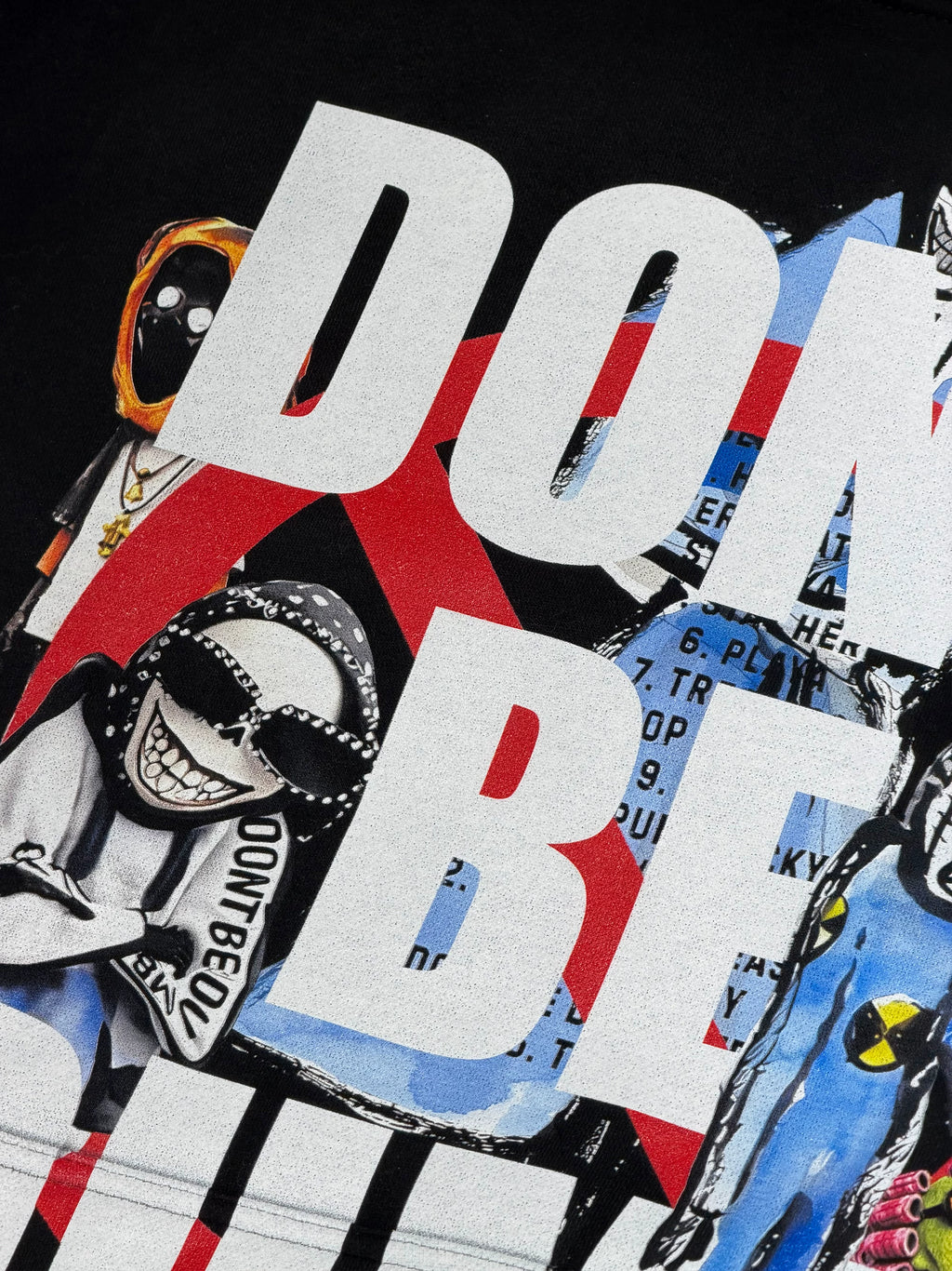 Unisex DONT BE DUMB A$AP ROCKY Fleece Pullover Hoodie