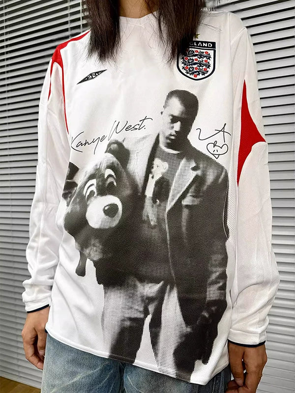 Unisex Rapper Graphic Remake Football Jersey Short-Sleeve T-Shirt