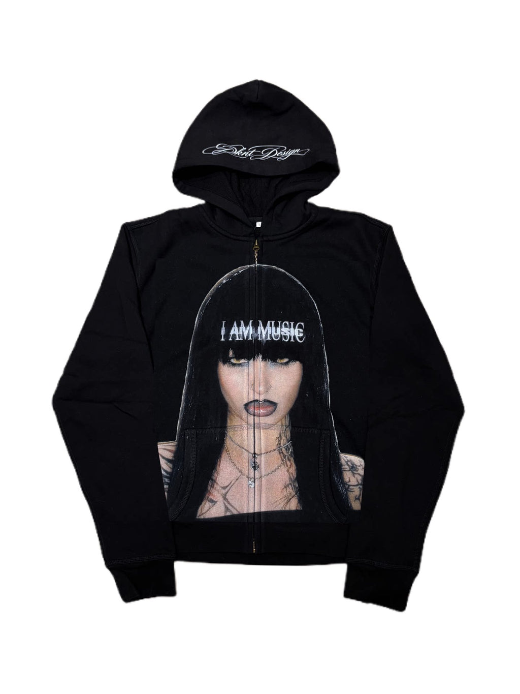 Unisex Playboi Carti I Am Music Waffle Fleece Hoodie