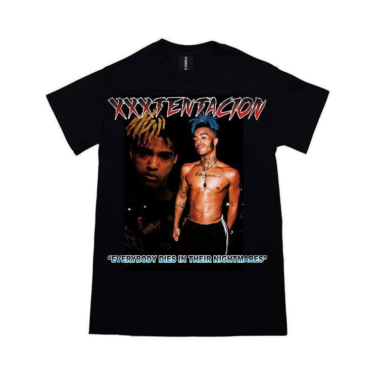 Unisex Hip Hop Vintage Heavyweight Cotton T-Shirt