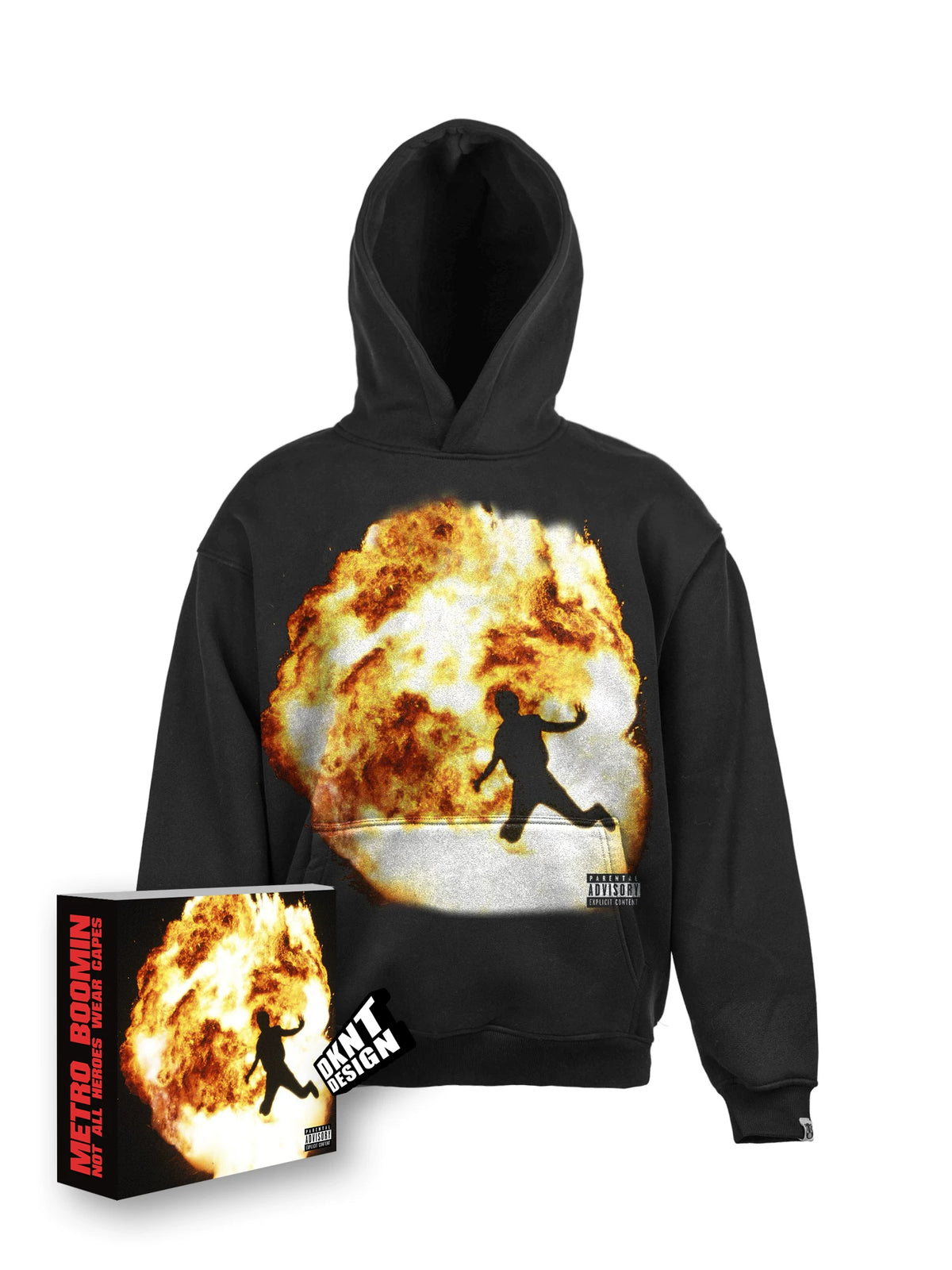 Unisex Metro Boomin Not All Heroes Fleece Pullover Hoodie