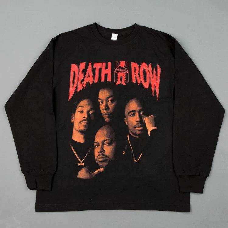 Unisex Rap Graphic Long Sleeve T-Shirt