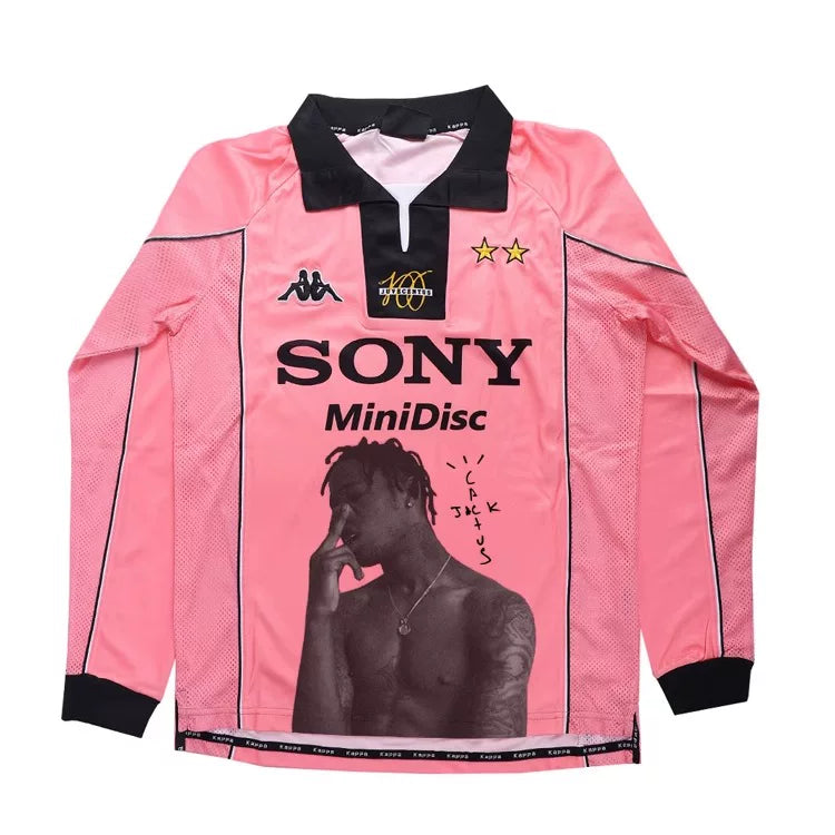 Unisex Retro Blokecore Long-Sleeve Football Jersey
