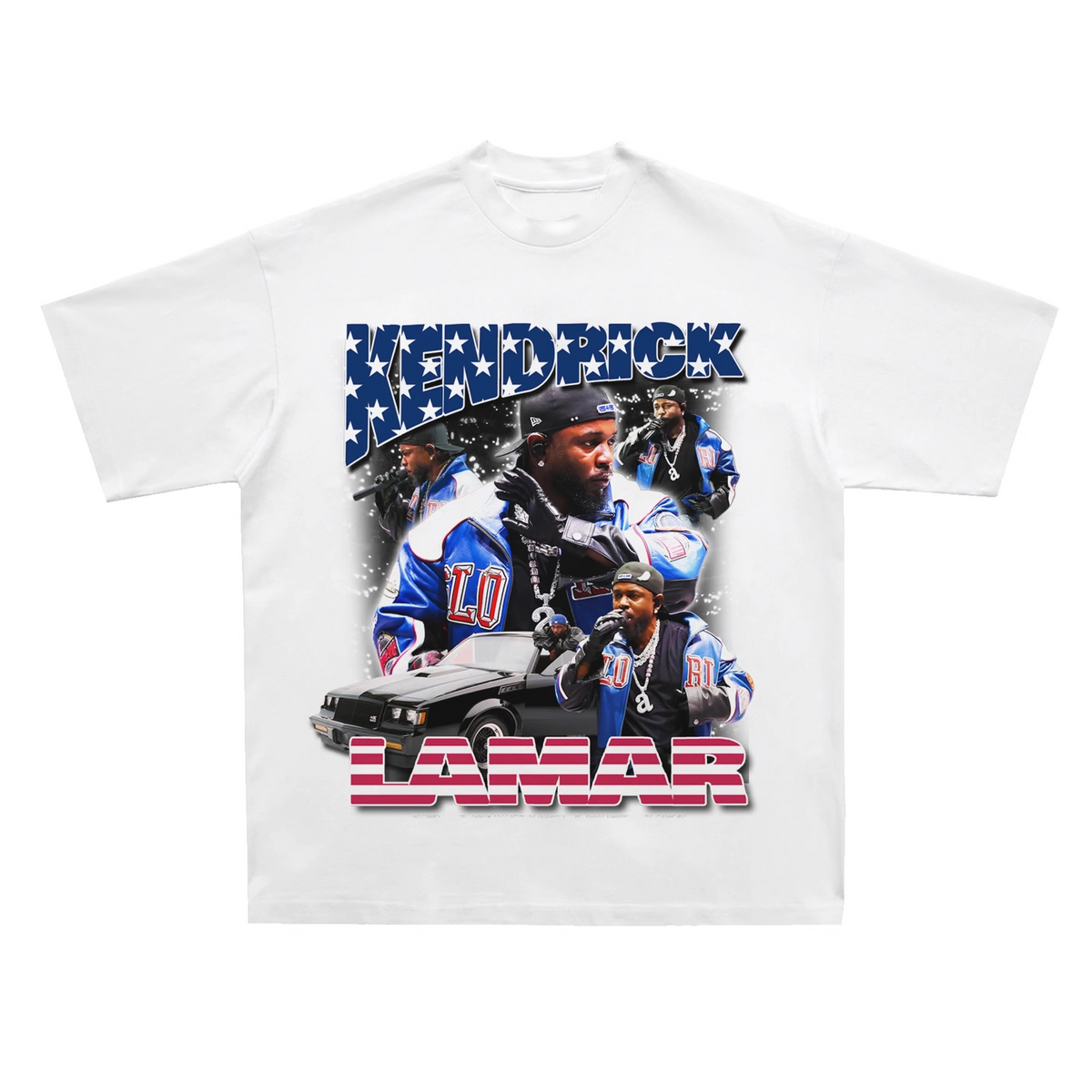 Unisex Kendrick Lamar Super Bowl Heavyweight Cotton T-Shirt