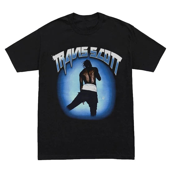 Unisex Travis Scott Hip Hop Vintage Cotton T-Shirt