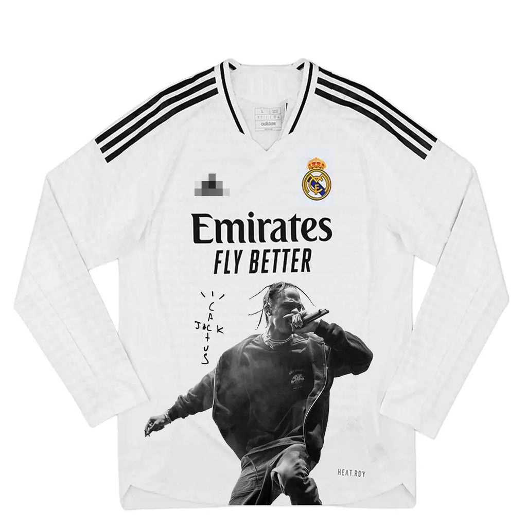 Unisex Retro Blokecore Long-Sleeve Football Jersey