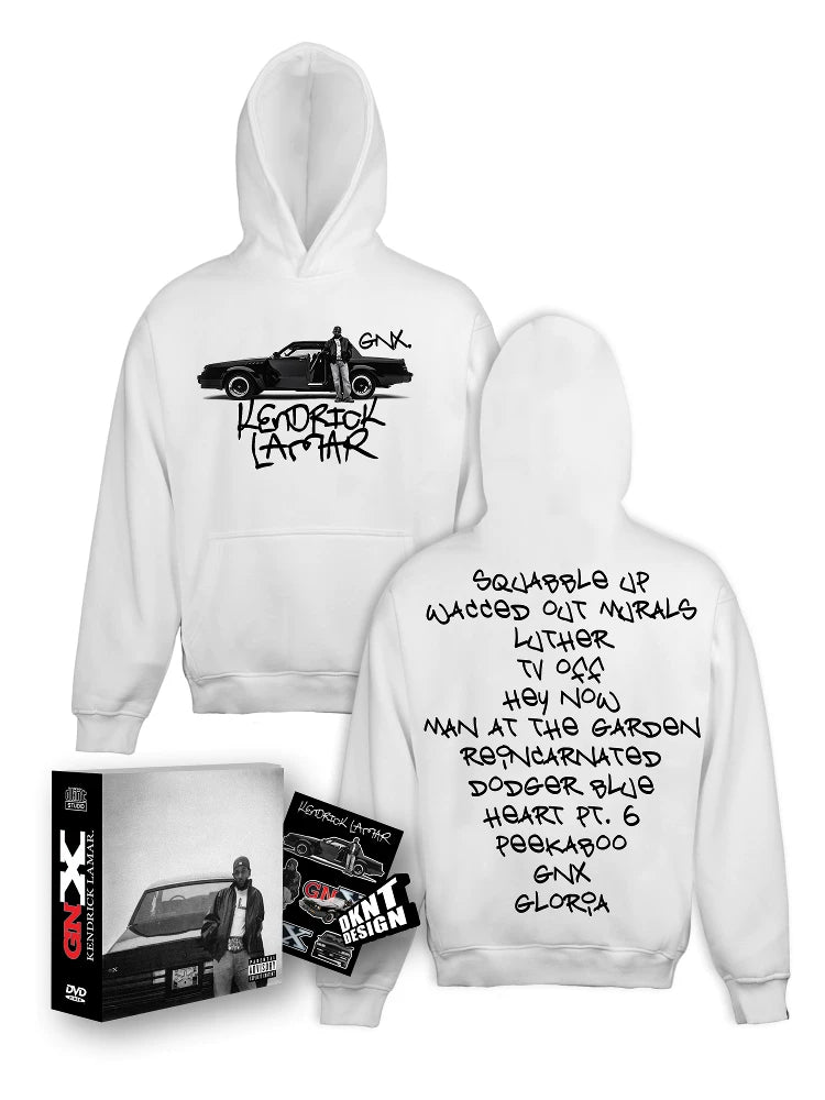 Unisex Kendrick Lamar GNX SZA Graffiti Fleece Hoodie