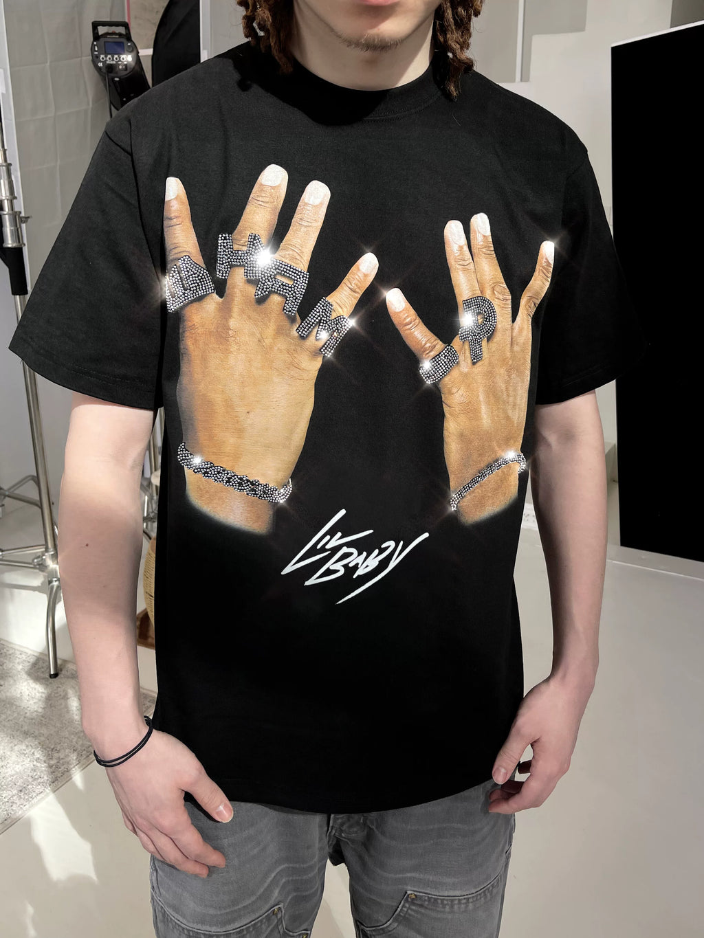 Unisex Lil Baby 4PF Graphic Vintage Cotton T-Shirt